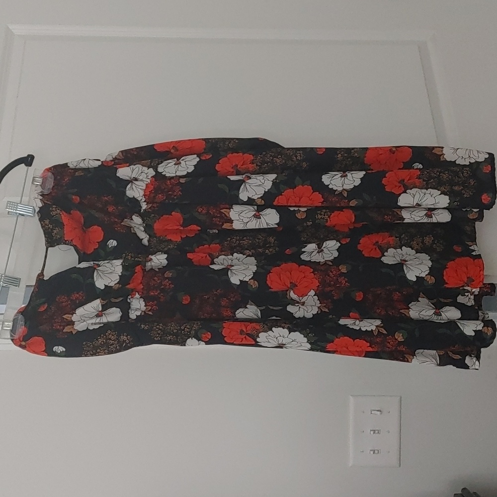 Floral Navy Dress